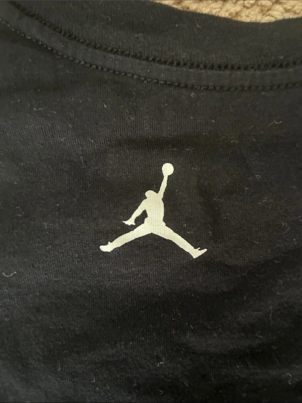 Jordan black tee